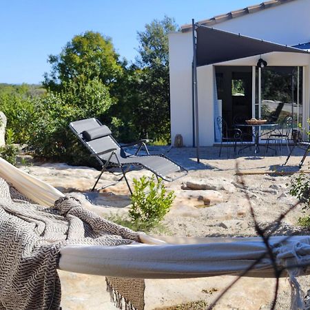 Gite Le Chamaju Labeaume Exteriör bild